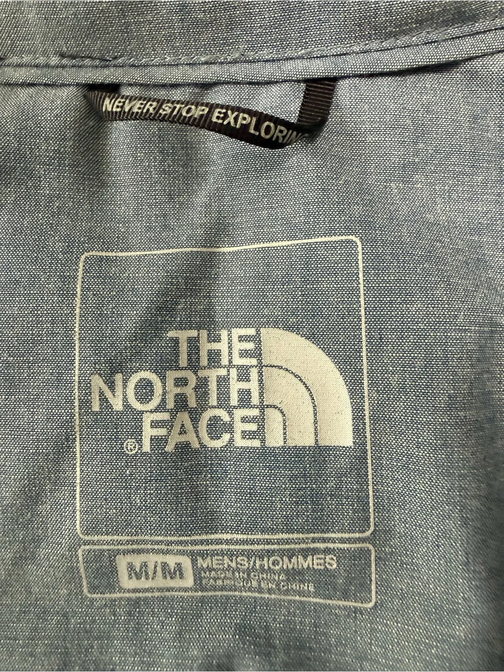 The North Face ThermoBall Shirt Jacket Men’s Size M Black Quilted Insulated Snap